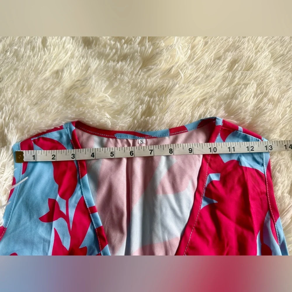 NWOT Floral Maxi Dress w Pockets (S) - Picture 8 of 11